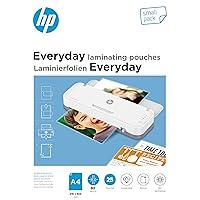 HP Everyday Laminating Pouches A4 80 Micron 25x