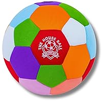 The House Ball - The Original Soft and Safe Indoor Soccer Ball Size 4 Created for Inside Your Home and Yard - Fun Soccer Gift - Perfect Kids Soccer Ball