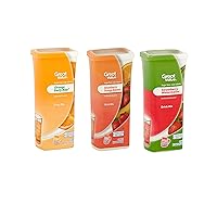 Great Value Drink Mix, Sugar Free, Early Rise Orange, Orange Strawberry Banana and Strawberry Watermelon a Bundle of 3 flavor Canisters. (Canister Designs May Vary)