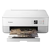 Canon PIXMA TS5320 All in One Wireless Printer, Scanner, Copier with AirPrint, White, Works with Alexa