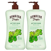 Lime Coolada After Sun Lotion, 16oz | After Sun Care, Daily Moisturizing Lotion, After Sun Aloe, Cocoa Butter Lotion, Shea Butter Lotion, After Sun Skin Care, 16oz each Twin Pack