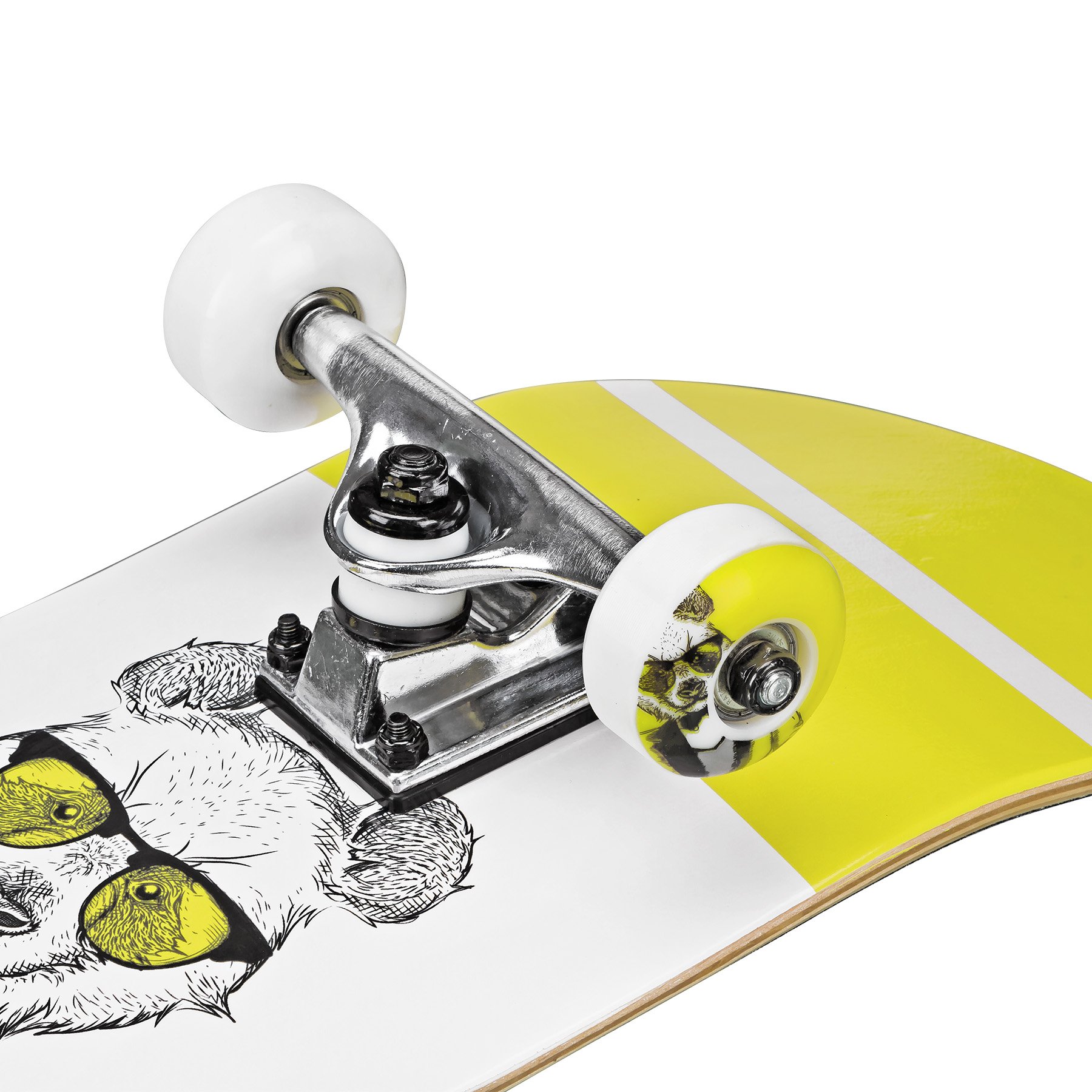 Roller Derby Deluxe Series Complete Skateboard for Kids, Teens, Adults, Beginners 31