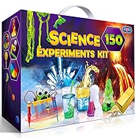 UNGLINGA 150 Experiments Science Kits for Kids, STEM Project Educational Toys for Boys Girls Birthday Gifts Ideas, Volcano, Chemistry Lab Scientific Tools Scientist Set