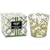 NEST Fragrances Limited-Edition Specialty Santorini Olive & Citron Scented 3-Wick, Long-Lasting Candle for Home, 21 Oz