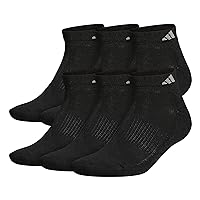 mens Athletic Cushioned Low Cut Socks (6-pair)