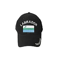 _ Labrador The Big Land Canada Provincial Flag Embroidered HAT Cap ONE Size FITS All.. Viva Souvenirs New Multi