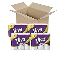 Choose-A-Sheet Paper Towels, White, Big Roll, 6 Roll (Pack of 4)