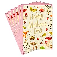 Hallmark Pack of 6 Mothers Day Cards and Envelopes (The Little Things)