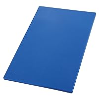 Winco Cutting Board, 12 x 18 x 1/2-Inch, Blue