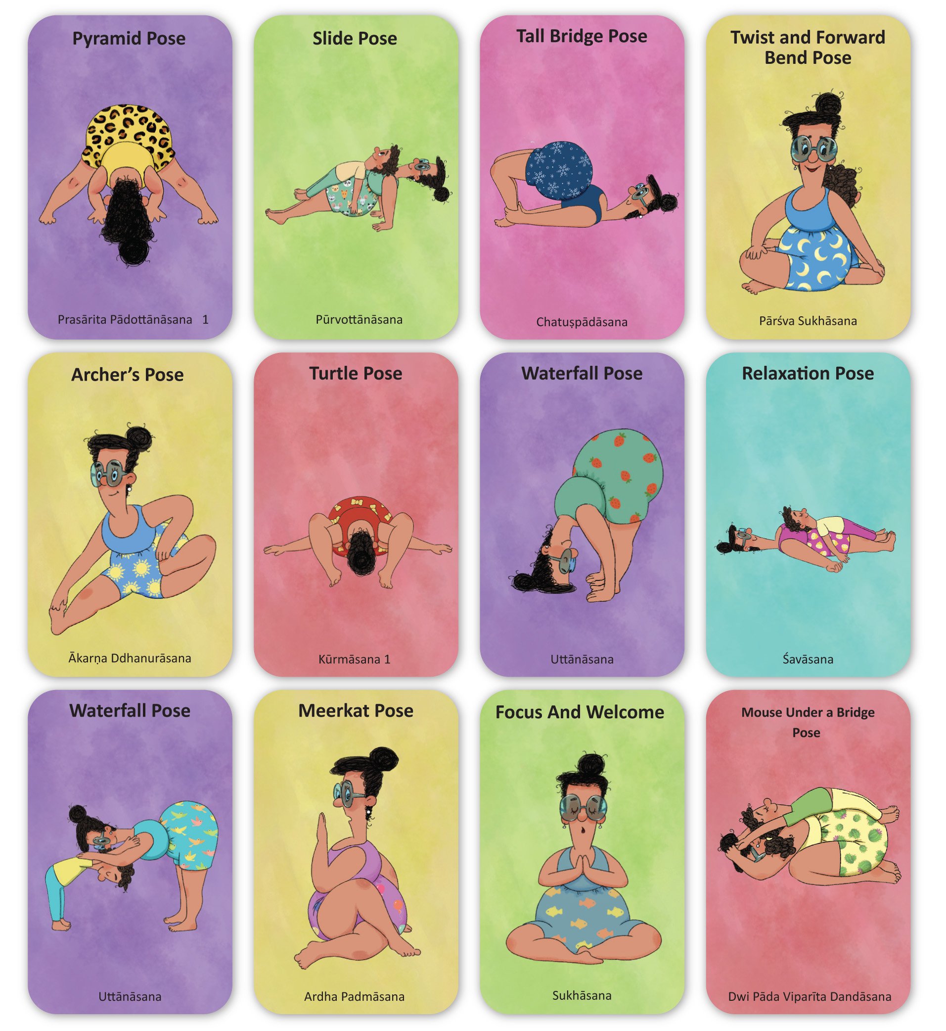 The Purple Cow Doda Yoga for Kids - Parents and Children Educational Yoga Session / Ages 6 Years Old & Up.. Educational and Physical Activity for Boys & Girls