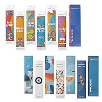 Incense Sticks, Set of 6 Insenses (120 Sticks) Variety Pack - Farmhouse Gift Set, Natural and Non Toxic (Total 240 Sticks)