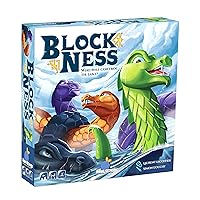 BlockNess Board Game - Family or Adult Strategy Game for 2 to 4 Players. Recommended for Ages 8 & Up