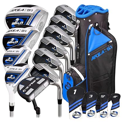 Alien Golf Area:51 Complete Set W/Cart Bag Graphite