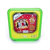 FGTeeV Giant TV Mystery Pack Series 3, Collectible Mystery Figures, Micro STAX Figures, Noisy Baggo Beans, Toxic Noise Putty, Glow in The Dark Stickers, Magnets, Surprise Toy