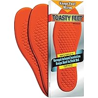 Safety Works CTFM Toasty Feet Mens Shoe Insoles Infused with Aerogel for Sizes 8-12