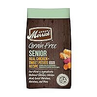 Merrick Senior Dry Dog Food with Real Meat 10 Pound (Pack of 1)