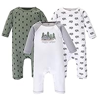 Baby Boys' Organic Cotton Coveralls