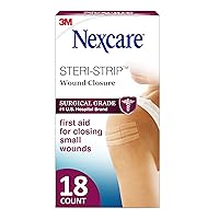 Nexcare MMM-H1547 Hypoallergenic Steri-Strip Skin Closure, Pack of 18