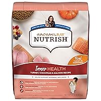 Rachael Ray Nutrish Inner Health Premium Natural Dry Cat Food, Turkey with Chickpeas & Salmon Recipe, 14 Pounds