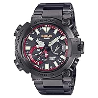 Casio G-Shock MR-G Frogman Full Metal Titanium Tough Solar Watch Black Red MRG-BF1000B-1A
