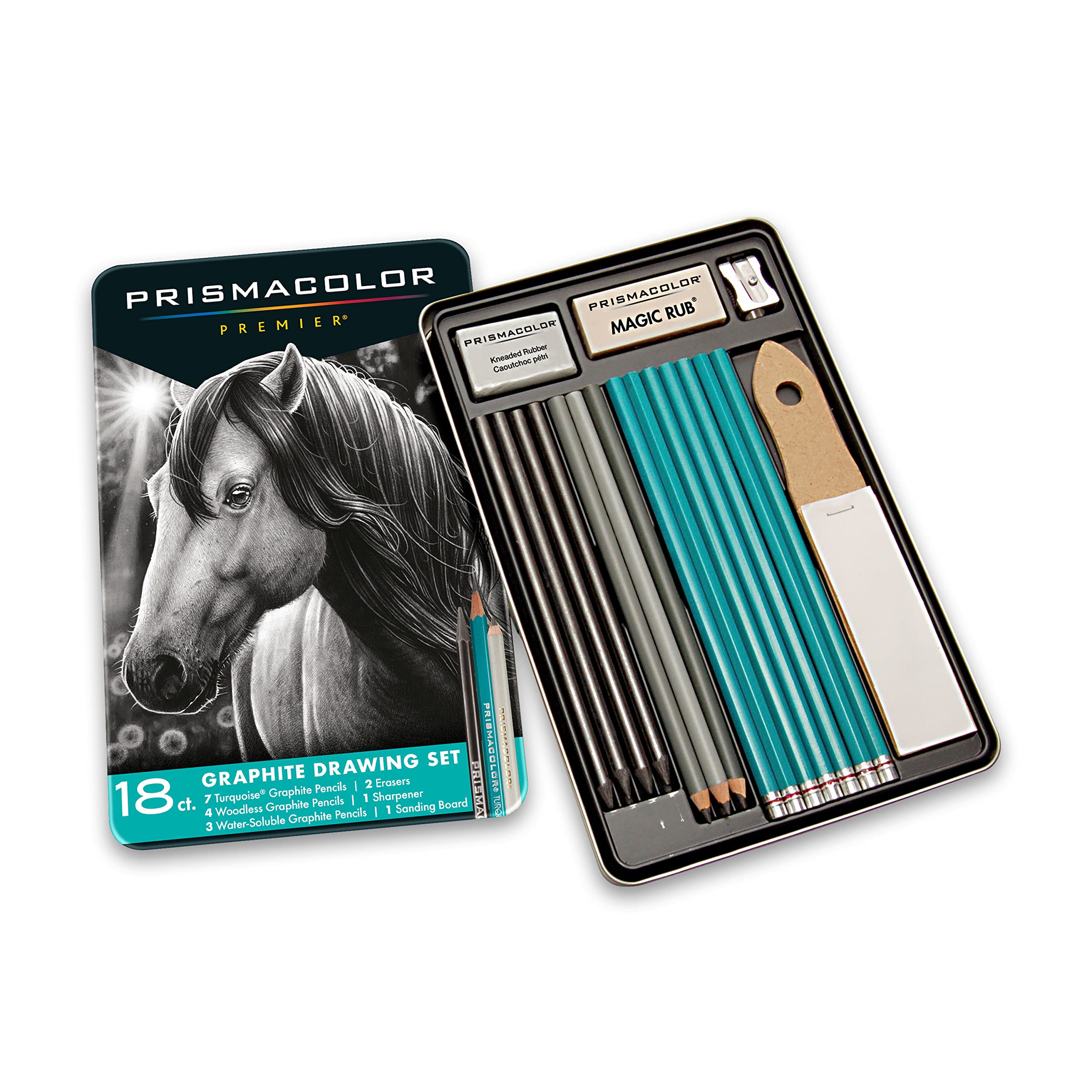Mua Prismacolor Premier Graphite Pencils with Erasers & Sharpeners, 18