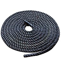 Fitness Training Battle Rope - Heavy Weighted Training Ropes for Home Gym, Ideal for Working Out and Strength Training - Exercise Rope for Adults