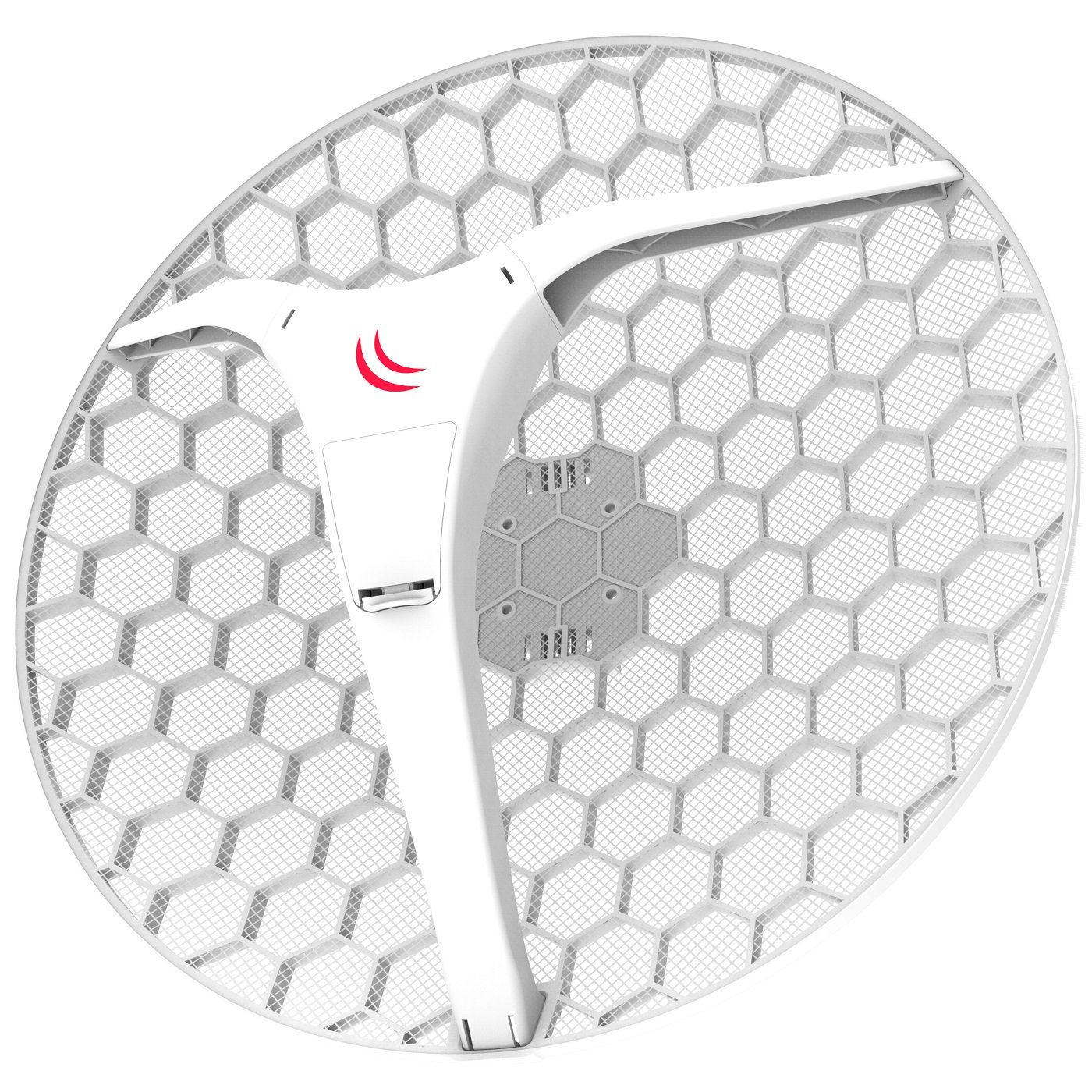 MikroTik LHG XL HP5 Dual Chain Extra Large High Power 27dBi 5GHz CPE Point-to-Point Integrated Antenna (RBLHG-5HPnD-XL-US)