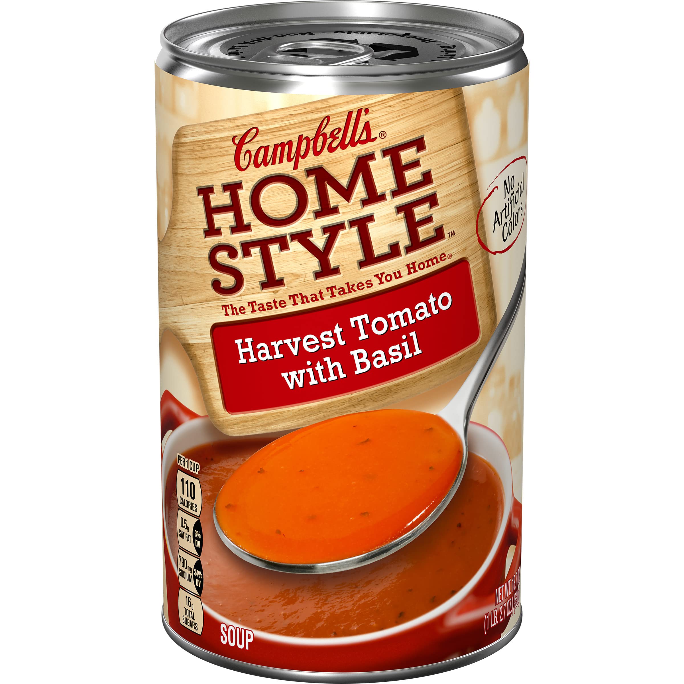 Campbell'sHomestyleHarvest Tomato with Basil Soup, 18.7 oz. (Pack of 12)