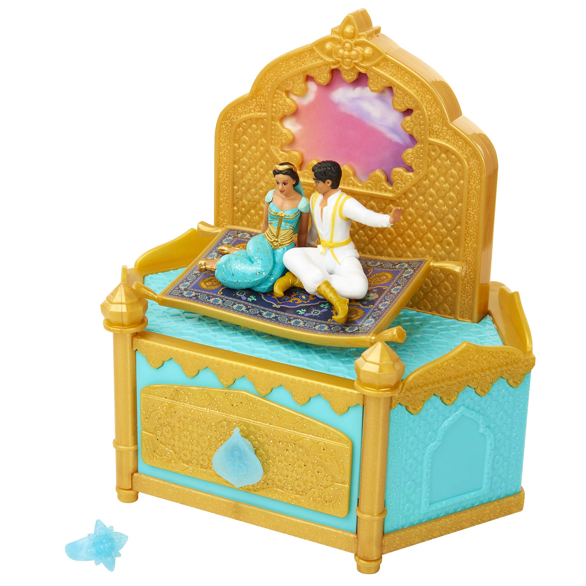 Aladdin Disney Musical Jewelry Box with Ring to Wear