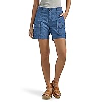 Lee Women's Flex-to-go Mid-Rise Relaxed Fit 6