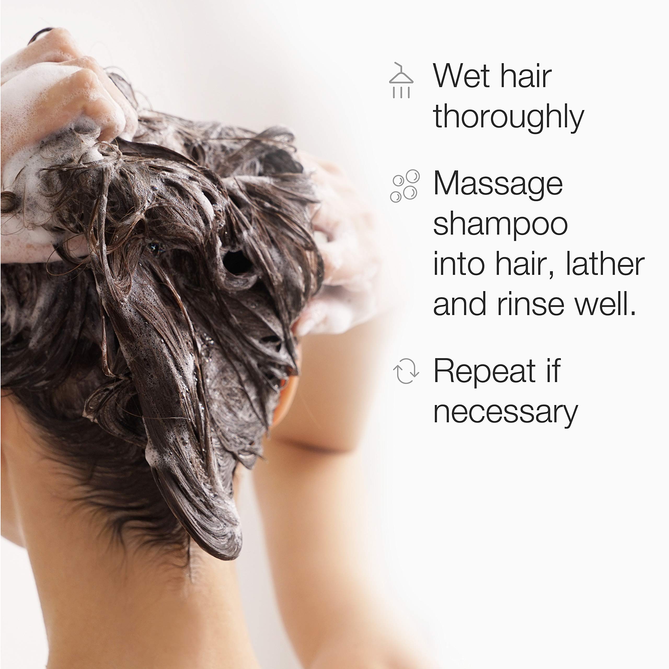 Neutrogena Anti-Residue Clarifying Shampoo, Gentle Non-Irritating Clarifying Shampoo to Remove Hair Build-Up & Residue, 6 Fl Ounce