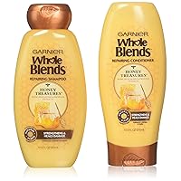 Garnier Whole Blends Honey Treasures Shampoo and Conditioner 12.5 Ounces each