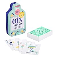 Ridley’s Gin Rummy Deck of Index Playing Cards – 54 Beautifully Hand-Illustrated Standard Playing Cards – Includes a Durable Storage Tin for Easy Travel – Makes a Unique Gift Idea