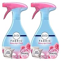 Odor-Fighting Fabric Refresher, Downy April Fresh, 16.9 fl oz, Pack of 2