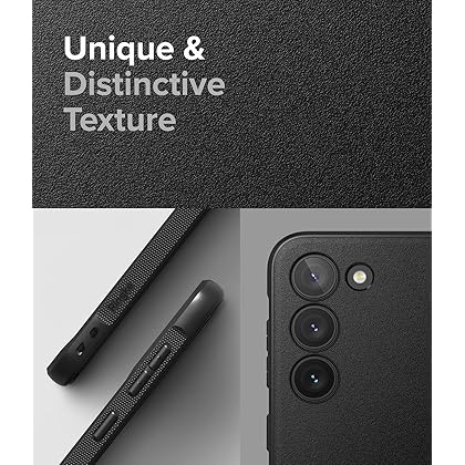 Ringke Onyx [Feels Good in The Hand] Compatible with Samsung Galaxy S23 Case 5G, Anti-Fingerprint Technology Non-Slip Enhanced Grip Smudge Proof Cover Designed for S23 Case - Black