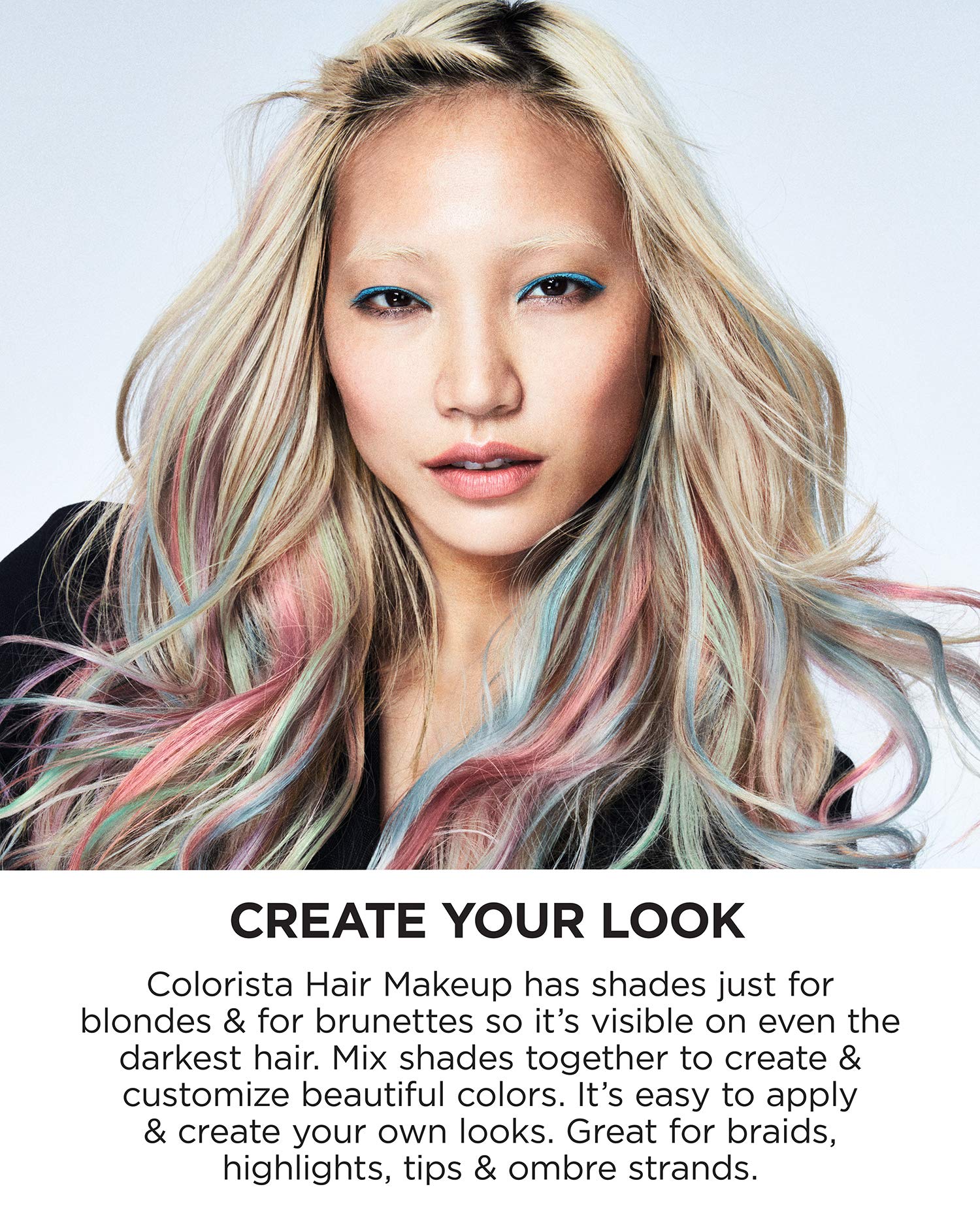 L'oreal Paris Hair Color Colorista Makeup 1-day for Blondes, Silverblue600, 1 Fluid Ounce