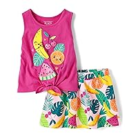 The Children's Place baby-girls And Toddler Sleeveless Tank Top and Skort 2-piece Set