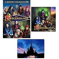 The Descendants Cameron Boyce: DVD Movies 1-2 with Original Volume 1 CD Soundtrack Disney Collection with Bonus Art Card