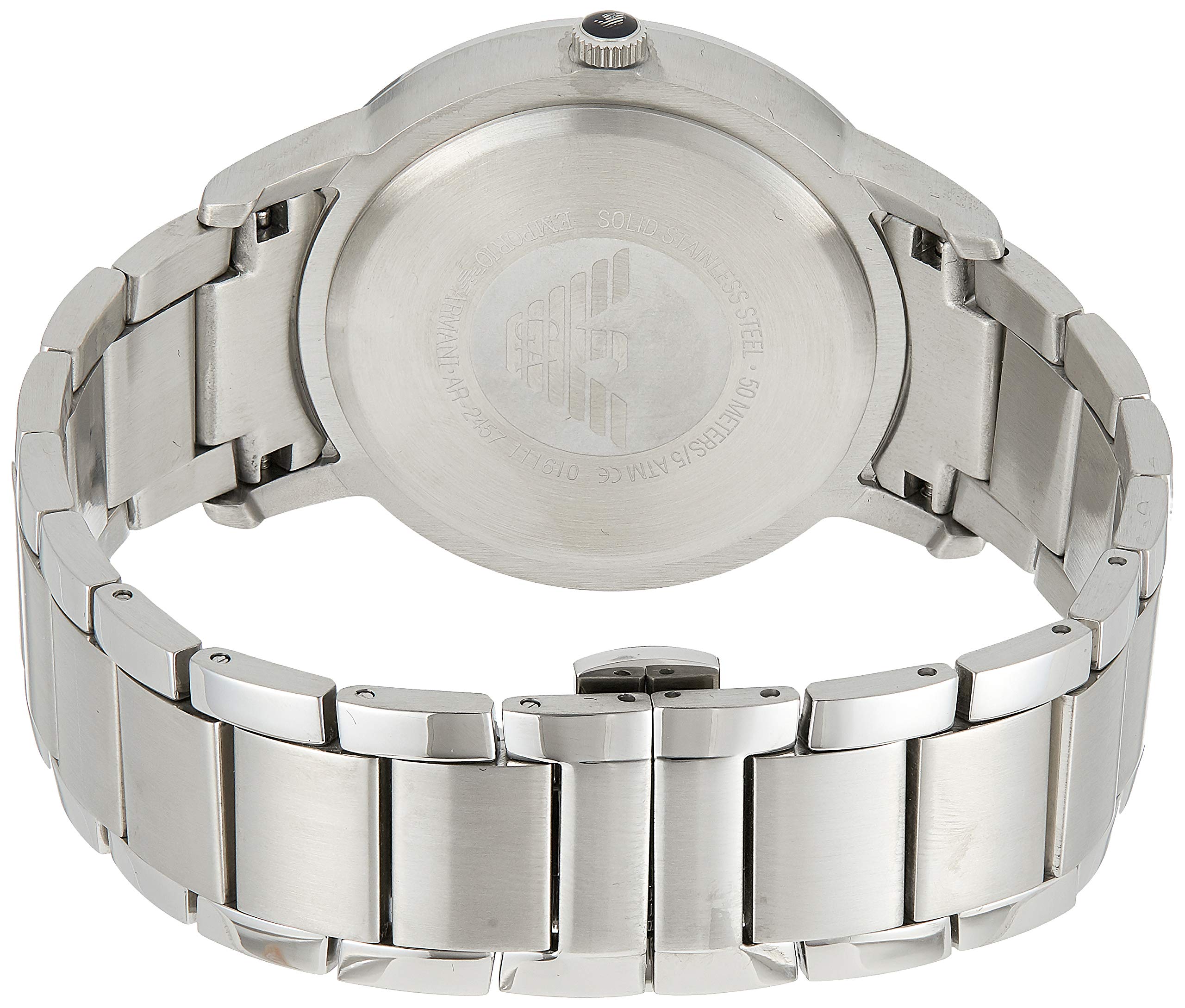 Emporio Armani Men's AR2457 Dress Silver Watch