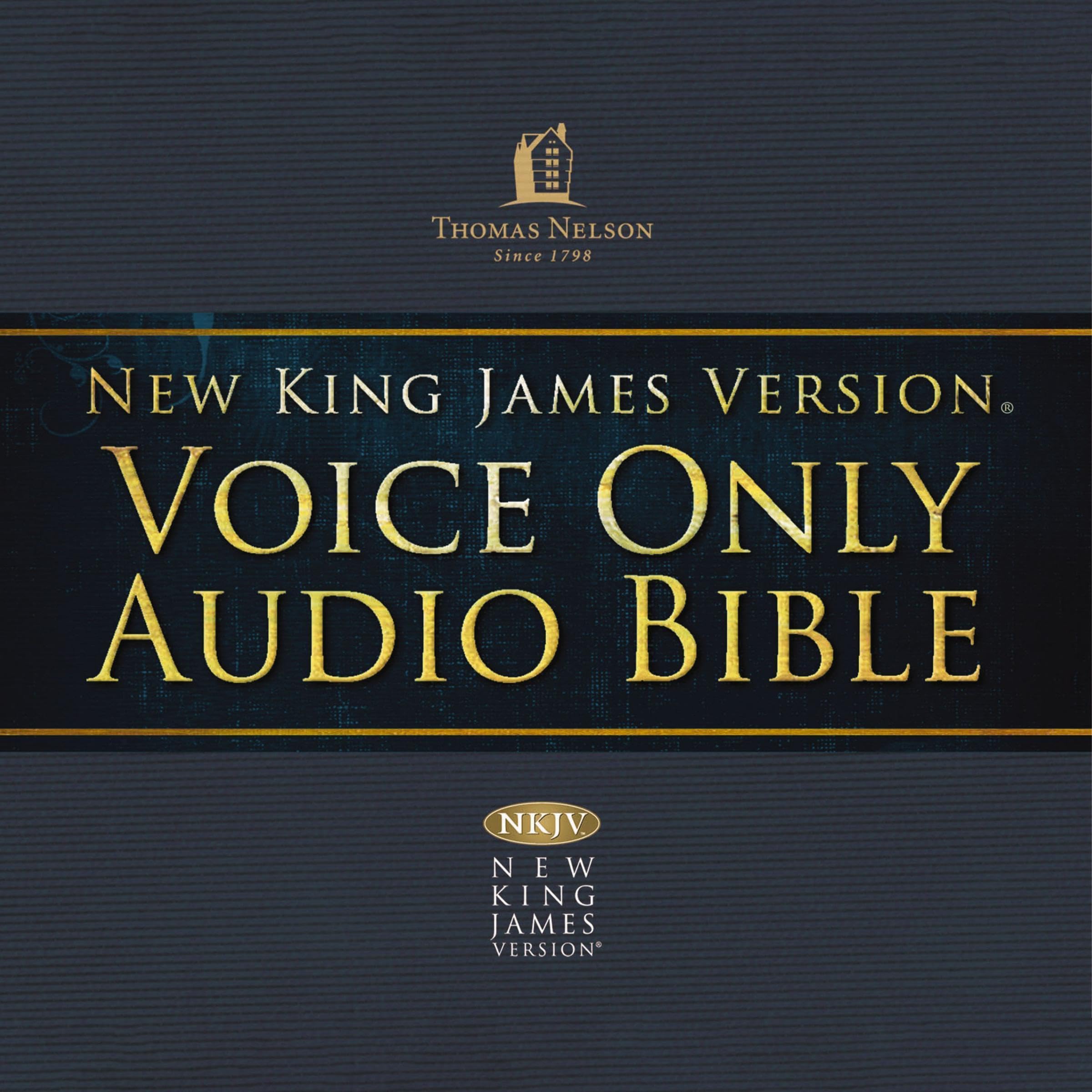 Voice Only Audio Bible—New King James Version, NKJV (Narrated by Bob Souer): Complete Bible
