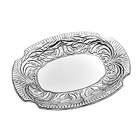 Wilton Armetale Acanthus Large Tray, 19.25 Inch, Silver