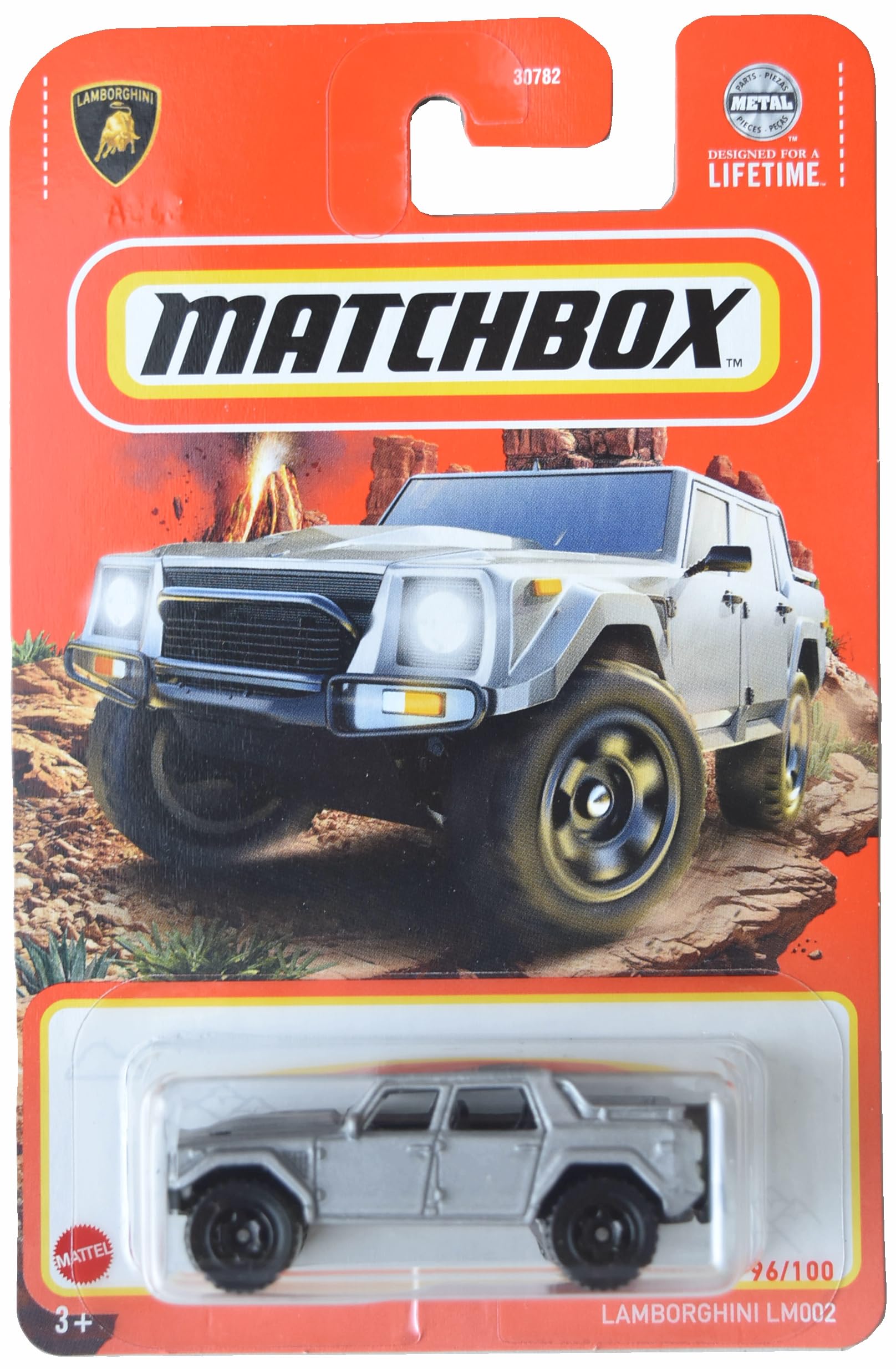 Matchbox Lamborghini LM002, Gray 96/100