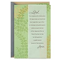 Hallmark DaySpring Religious Sympathy Card (Better Place)