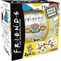 Spot It! Friends Card Game | Matching Game | Fun Kids Game for Family Game Night | Travel Game for Kids | Great Gift for Kids | Ages 6+ | 2-8 Players | Avg. Playtime 15 Mins | Made by Zygomatic