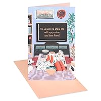 American Greetings Anniversary Card for Husband, Wife, Boyfriend, Girlfriend or Significant Other (To The One My Heart Loves Best)