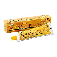 Meswak Toothpaste - Fluoride Free Toothpaste, Natural Toothpaste for Oral & Gum Health, Toothpaste for Dental Care. Natural Toothpaste with Miswak Essence, Daily for Oral Care (Pack of 3)