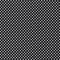 Mook Fabrics Flannel Polka Dot, Black/White, 15 Yard Bolt