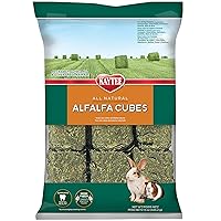 Kaytee Alfalfa Cubes for Rabbits, Guinea Pigs, and Other Small Animals, 15 oz