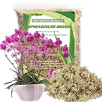 Orchid Sphagnum Moss,3QT Dried Forest Moss Potting Mix for Potted