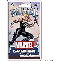 Marvel Champions The Card Game Valkyrie HERO PACK - Superhero Strategy Game, Cooperative Game for Kids and Adults, Ages 14+, 1-4 Players, 45-90 Minute Playtime, Made by Fantasy Flight Games